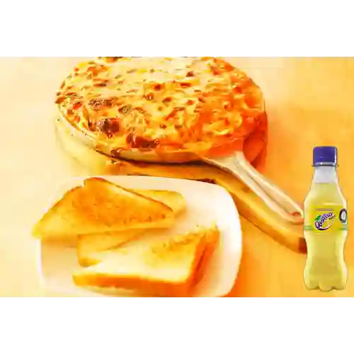 Combo Pizza Personal 22 Cm + Quatro Original 250ML