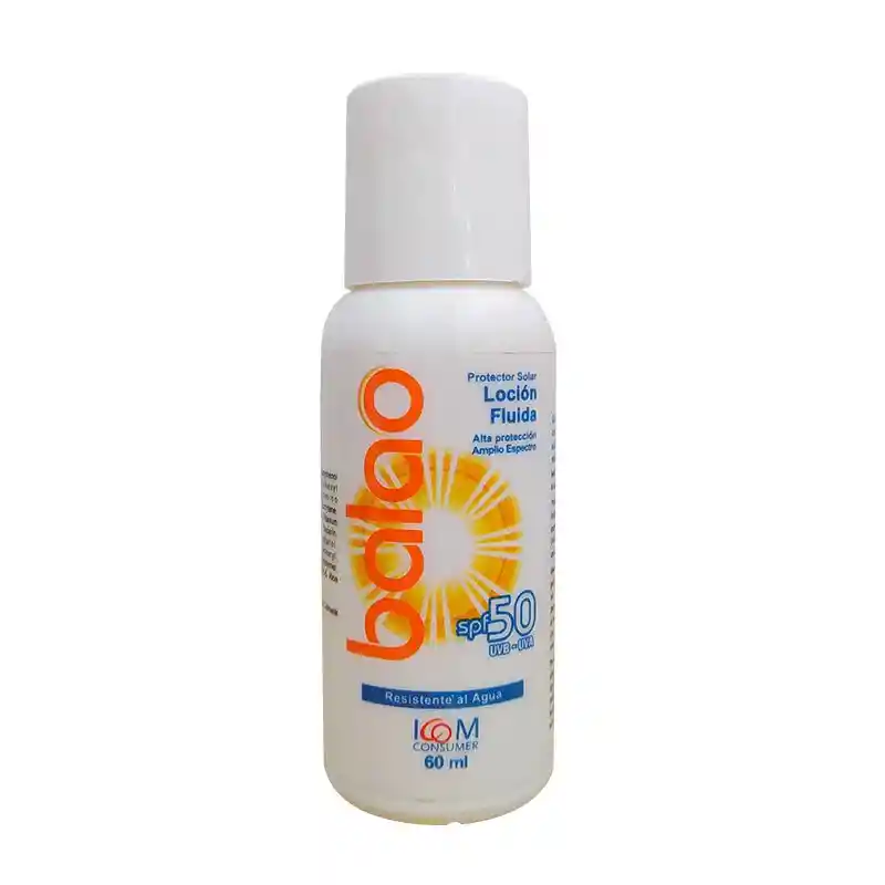 Balao Bloqueador Solar Loción Fluida SPF 50