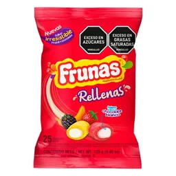 Caramelos Frunas Blandos Fresa Mora Banano (125 Gr)
