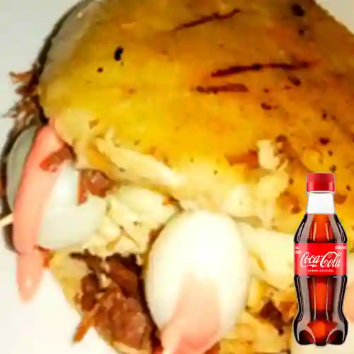 Combo Arepa Especial + Coca Cola Original 250ML