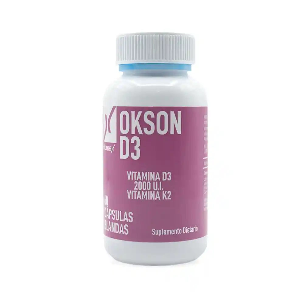 Okson D3 2000 Ui Capsulas Blandas Frasco