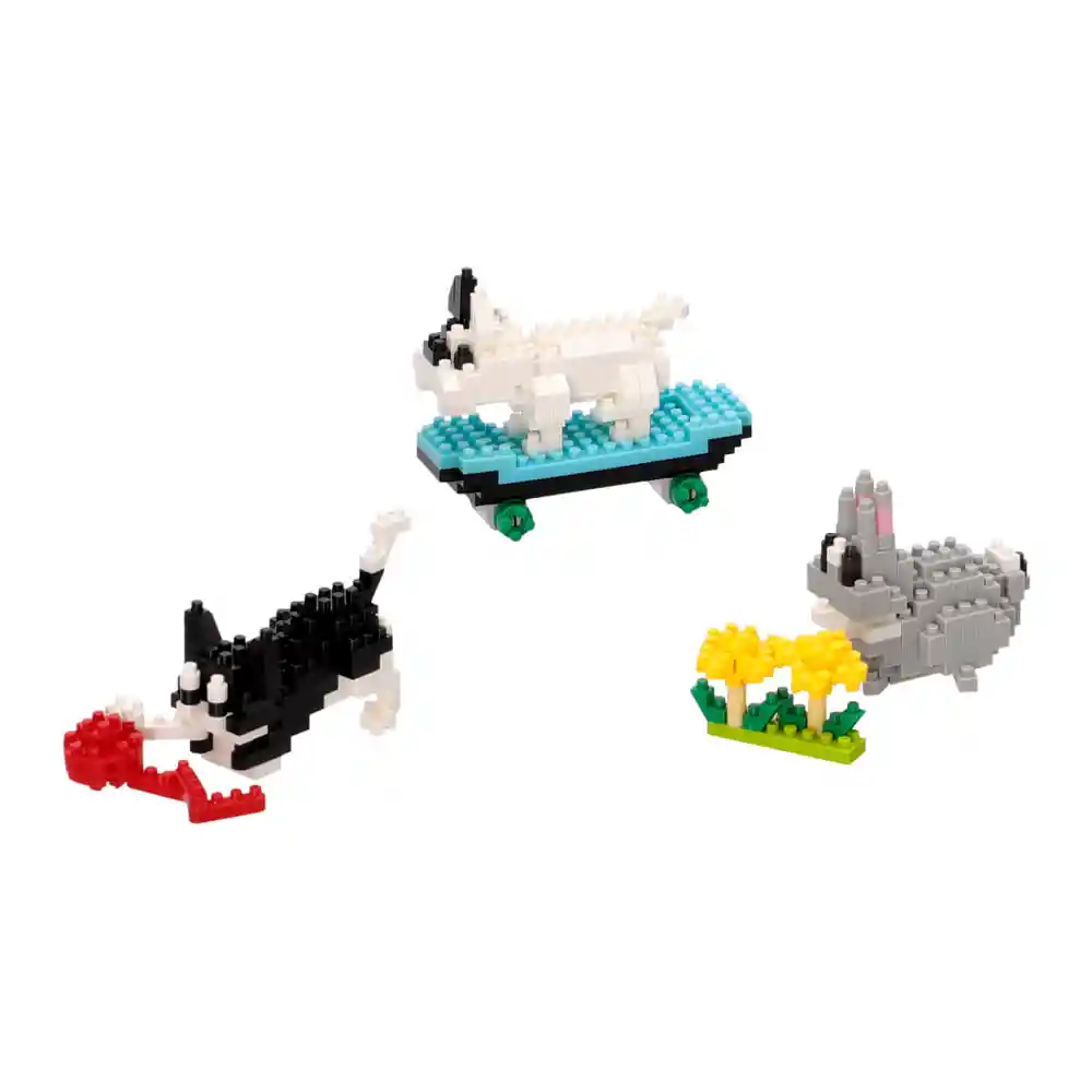 Mini Bloques Nivel 1 Animales Domésticos