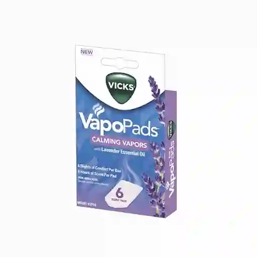 Vicks Vapopads Calmantes De Mentol