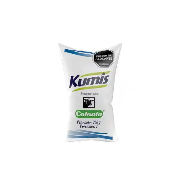 Kumis Colanta Bolsa x 200 g