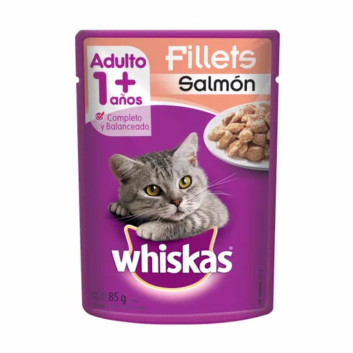 Whiskas Alimento Húmedo Para Gato Adulto Salmón Sobre