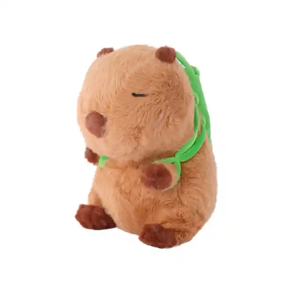 Peluche Sentado Cargando un Cocodrilo Serie Capybara Miniso