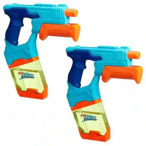 Lanzador de Agua Super Soaker Pack Doble Dunkfill Nerf