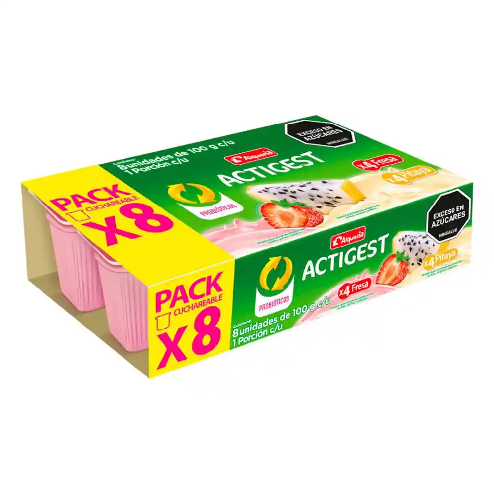Alqueria Alimento Actigest Lacteo Fermentado Semidescrema