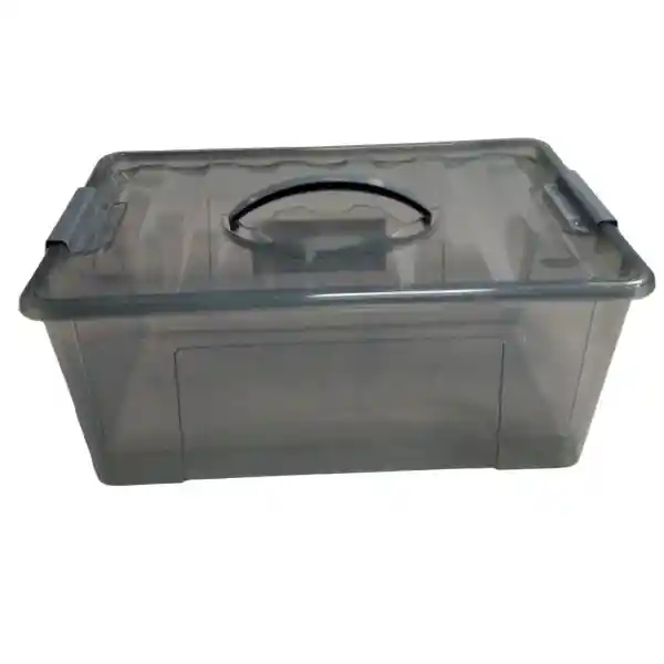 Caja Con Broches Gris Finlandek Basic Esencial Tg51706