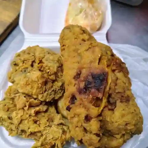 1/4 de Pollo Broster