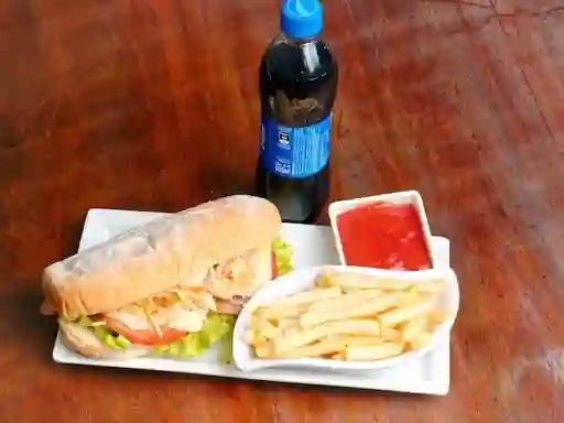 Combo Sándwich de Pollo