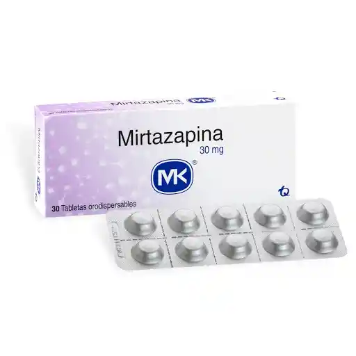 Mk Mirtazapina (30 mg) 30 Tabletas