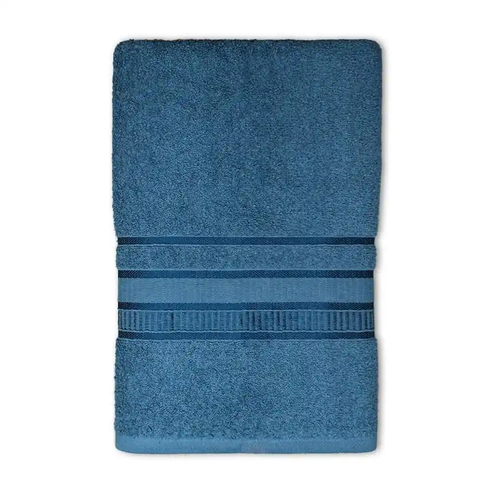 Toalla Baño 70x150 Cm en 460gm Azul 0sc2