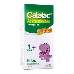 Catalac Solución Oral para Niños (100 mg)