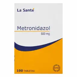 La Santé Metronidazol (500 mg) 100 Tabletas