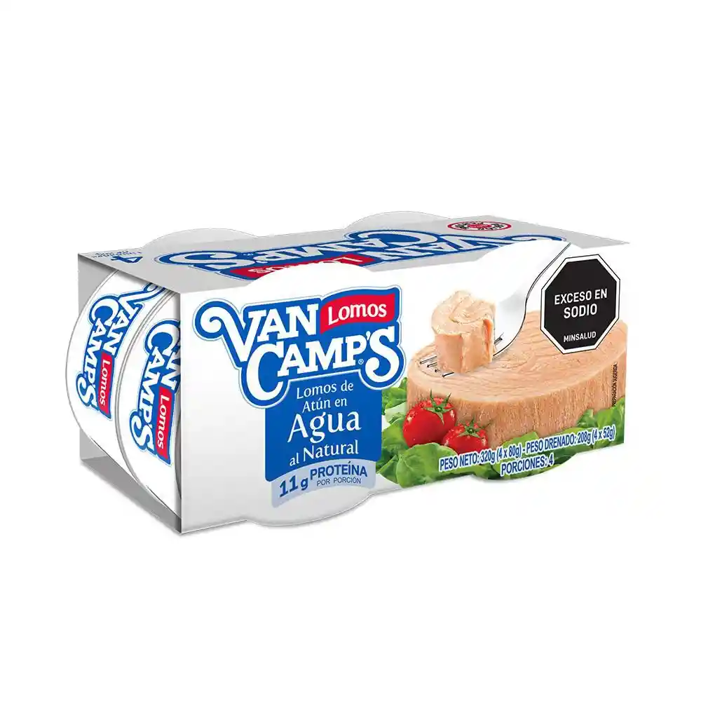 Atún Van Camps en Agua (320 Gr)