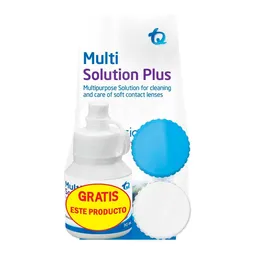 Multi Solution Plus Solucion Para Lente de Contacto X 120 Ml Gratis
