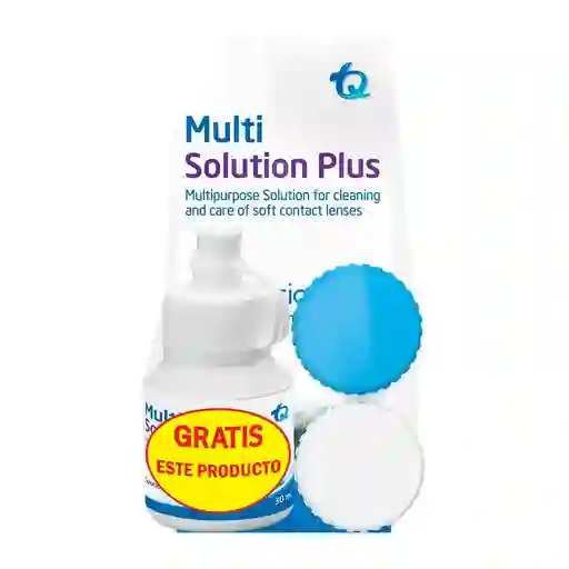 Multi Solution Plus Solucion Para Lente de Contacto X 120 Ml Gratis