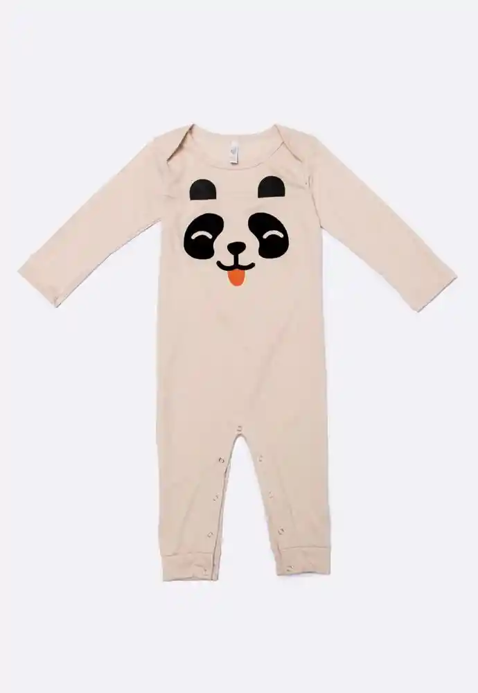 Pijama Enteriza 0/3 Meses-ivory