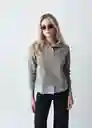 Camiseta Mujer Gris Elefante Medio Talla S 403G047 Naf Naf