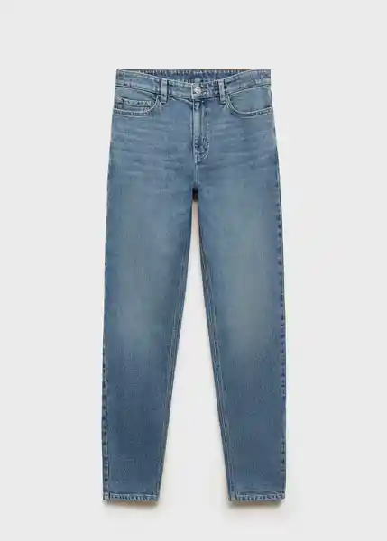 Jean Newmom Tejano Medio Talla 34 Mujer Mango