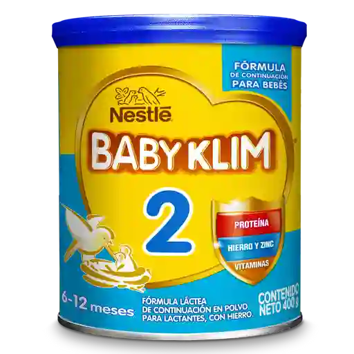 Fórmula infantil BABY KLIM etapa 2 x 400g