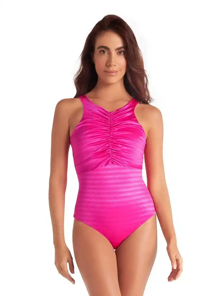 Vestido de Baño S-magenta