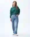Buso Mujer Verde Talla L 681G002_VER195420 Americanino