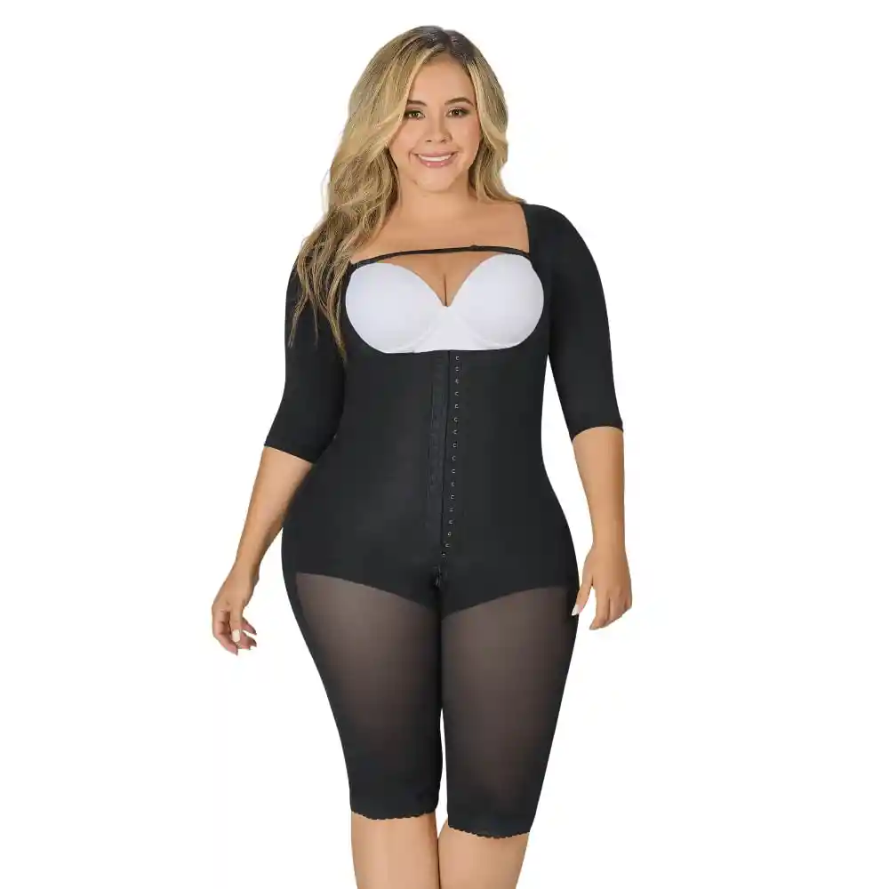 Faja Larga Myd Postquirurgico Espalda Brazo Negro Talla Xl F0074