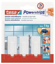 Tesa Ganchos Pequeños Clásicos Powerstrips