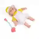 Monkey Muñeca Bebé Con Chupo de 12 Sonidos Amarillo