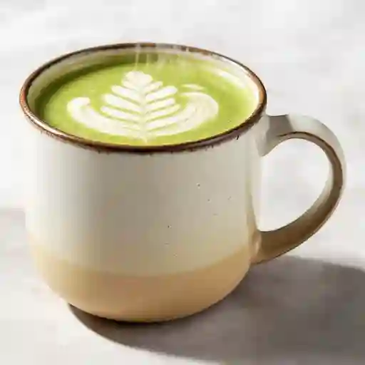 Matcha vainilla caliente