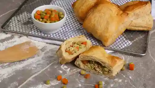 Pastel Pollo Verdura