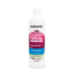 Babaria Shampoo Cebolla Anticaspa