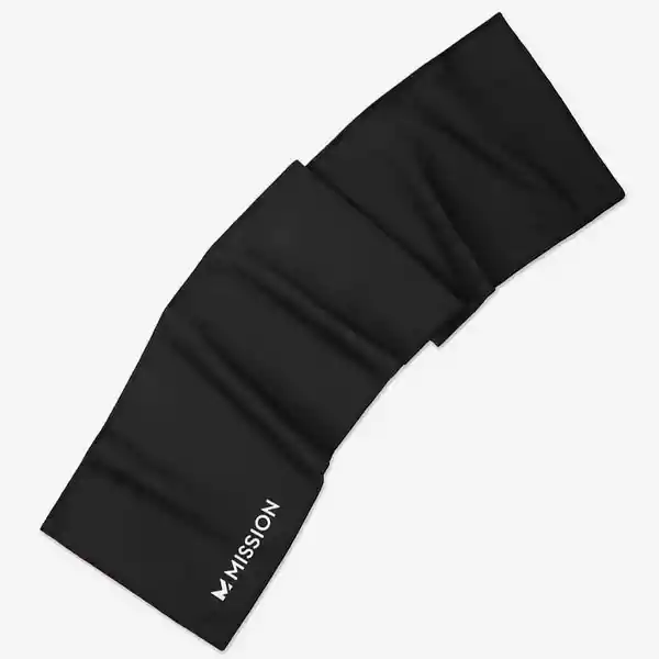 Mission Toalla Refrescante y Transpirable Negra