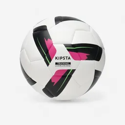 Kipsta Balón de Fútbol Fifa Basic Híbrido Blanco Rosa Talla 5