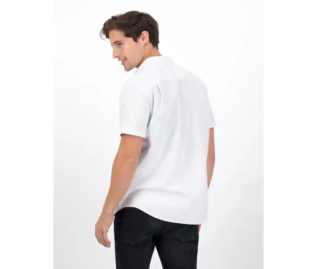 Camisa Blanco Talla Medium Hombre American Eagle