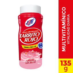 Tarrito Rojo Kola Granulada Fresa