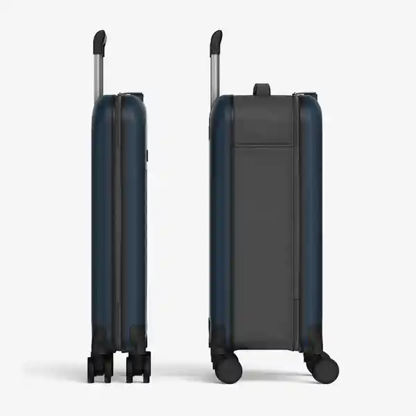 Rollink Maleta Carry on Flex Azul Pequeño 360