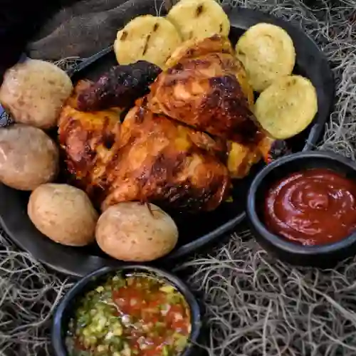 Combo 1/2 Pollo (Consomé)