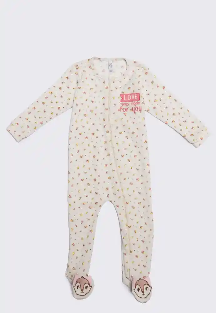 Pijama Enteriza 6/9 Meses-estampad4