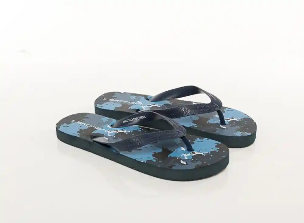 Sandalias Para Nino Playa 35 - Azul Oscu