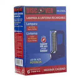 Discover Linterna Luz Led Con Cargador