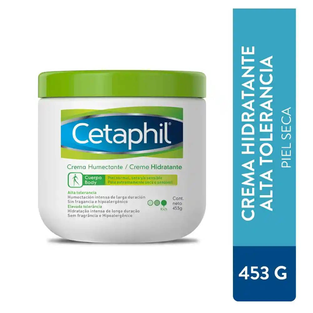 Cetaphil Crema Humectante Cuerpo para Piel Normal Seca o Sensible