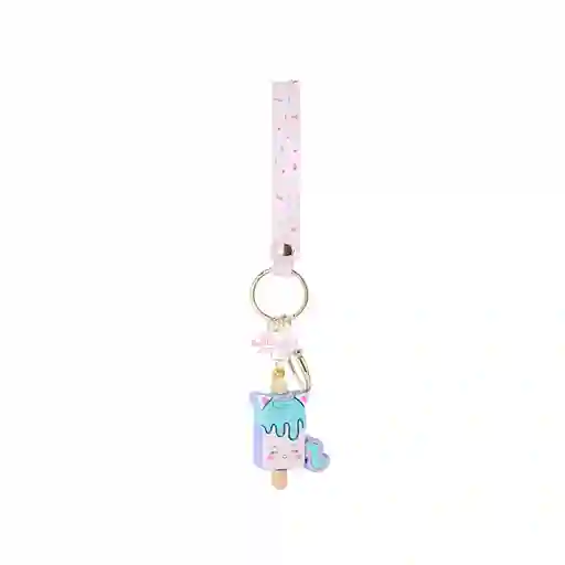 Llavero 3D de Paleta Unicornio Serie Mis Pastelitos Miniso