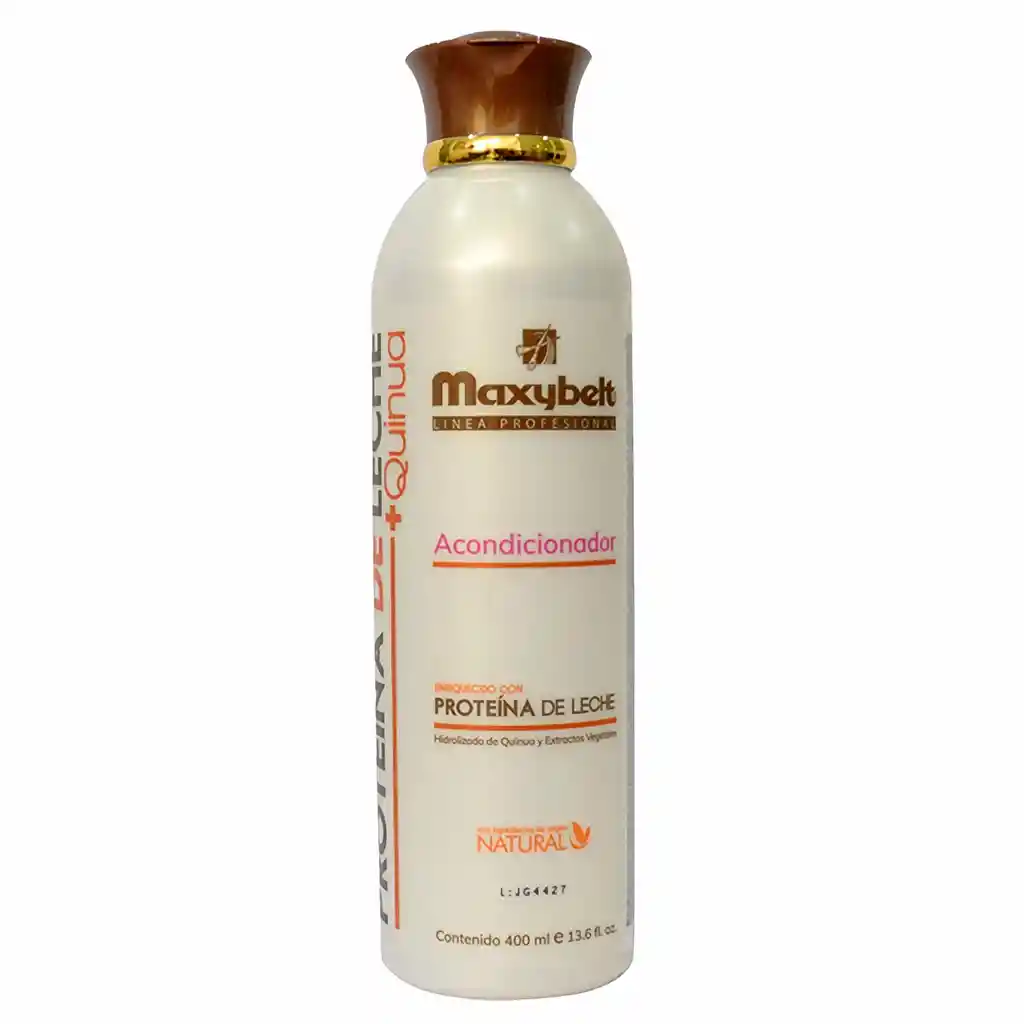 Maxybelt Acondicionador Proteina De Leche X 400Ml