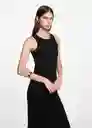 Vestido Dalia Negro Talla 21 Niñas Mango