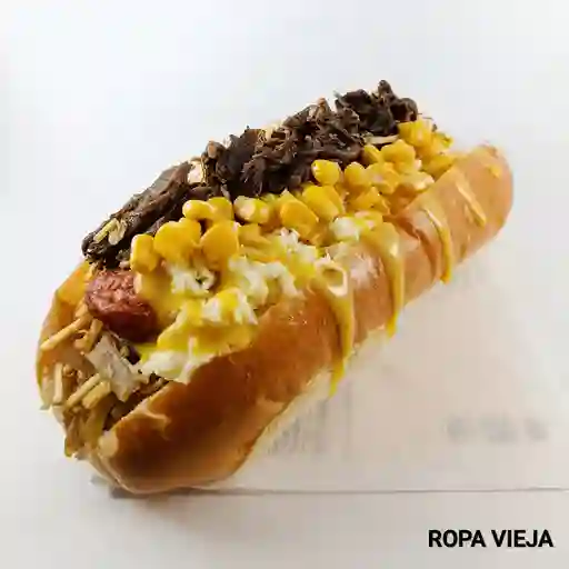 Perro ropa vieja