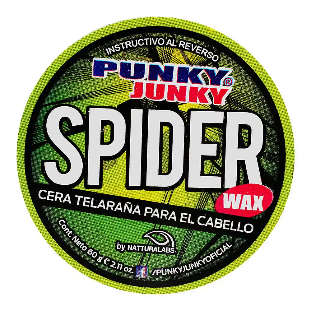 Punky Junky Cera Spider Para Cabello