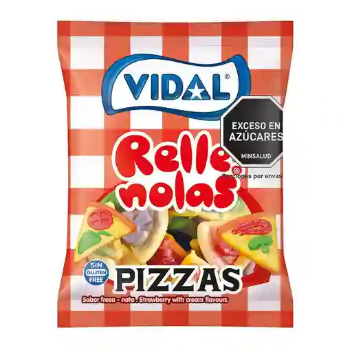 Gomitas Vidal Pizzas Rell Bols (90 Gr)